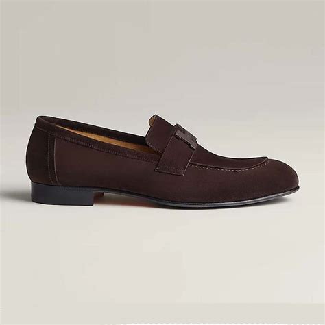 hermes paris loafer men|Hermes goatskin loafers.